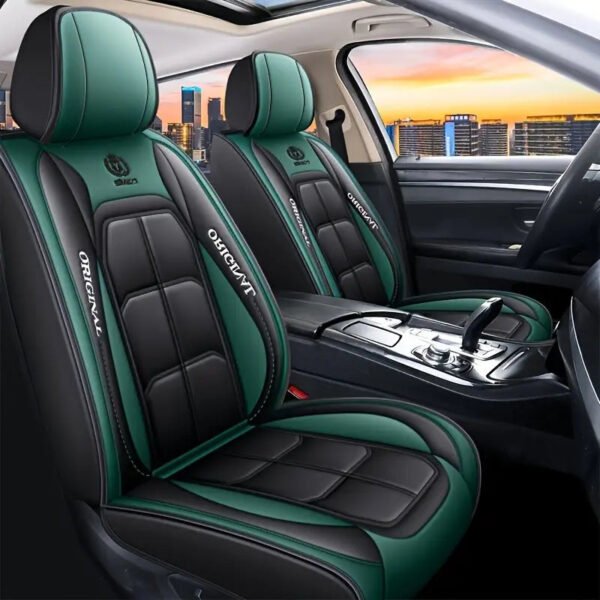 [Modelo Universal!] Kit Completo de Capa Para Banco de Carro Storm em Couro Premium + BRINDE: Kit Tapetes Automotivos - Imagem 10