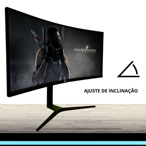 Monitor Curvo Ultra Wide 34'' Aitek DELTA Imersão, Produtividade e Fluidez - Imagem 4