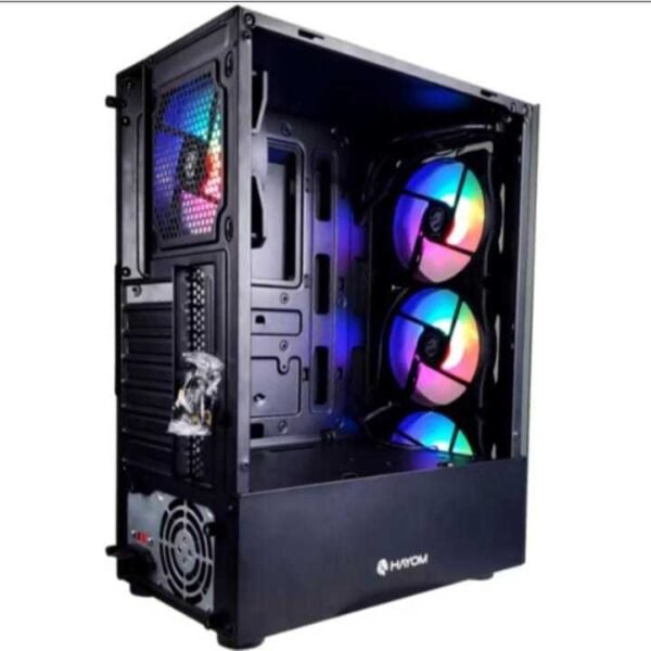 Gabinete Pc Gamer Com 4 Fans Rgb Led Vidro Temp. Frontal E Lateral Lindo 1749 - Imagem 4