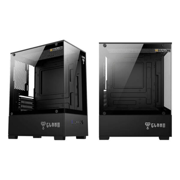 Gabinete Gamer Aquario PC Vidro Mini ATX ITX Premium Capacidade para até 5 ventoinhas de 120mm - Imagem 3