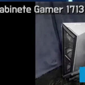 Gabinete Gamer GB1713 com 4 Fans RGB Inclusas Lateral de Vidro Temperado + Filtro de Ar + Fita Led
