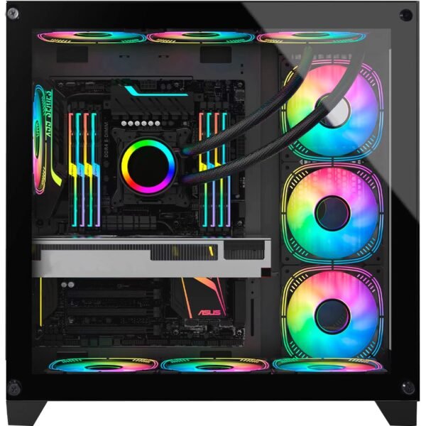 Gabinete Gamer K-mex Aquário Space ATX CG-P2R4 Sem Fans - Imagem 3