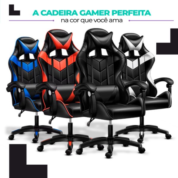 Cadeira Gamer Escritório Confortável Reclinável OT-OC1A Ômega