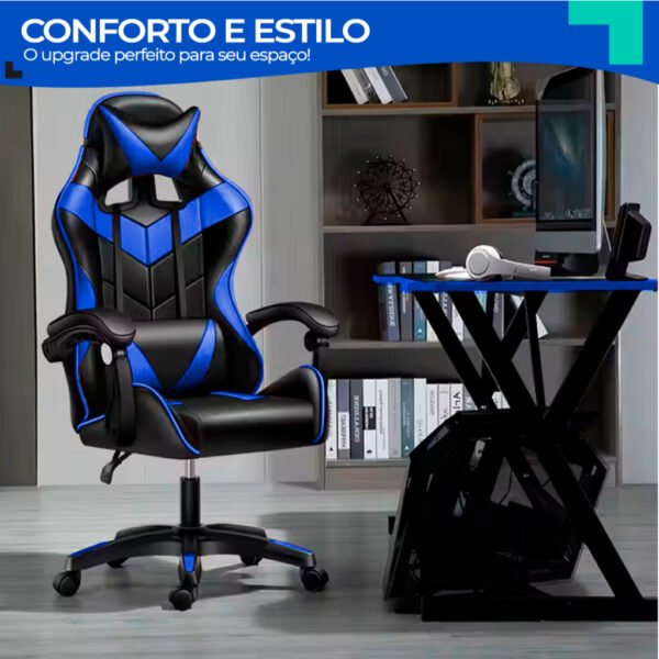 Cadeira Gamer Escritório Confortável Reclinável OT-OC1A Ômega - Imagem 5