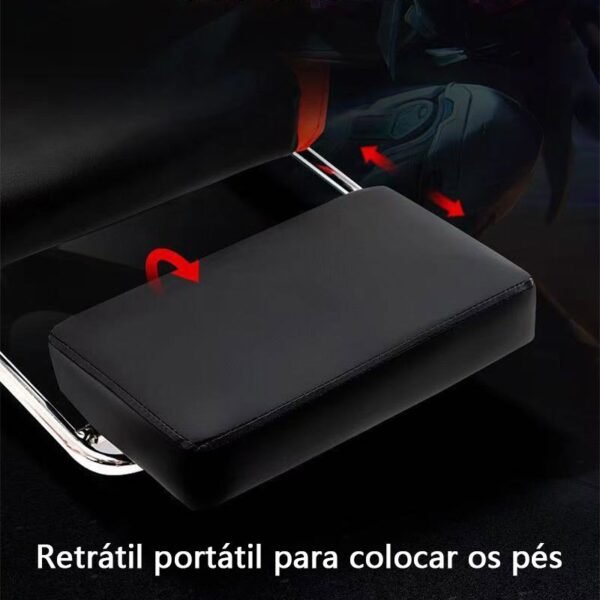 Cadeira Gamer Profissional - Reclinável, Ajustável e Confortável para Escritório e Estudos-F19 - Imagem 5