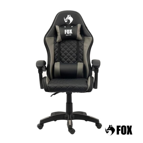 Cadeira Gamer Fox Racer Vulpes Cinza WZ-318 - Imagem 2