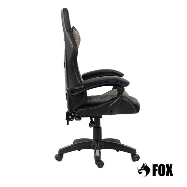 Cadeira Gamer Fox Racer Vulpes Cinza WZ-318 - Imagem 3