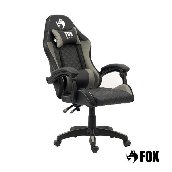 Cadeira Gamer Fox Racer Vulpes Cinza WZ-318 - Imagem 5