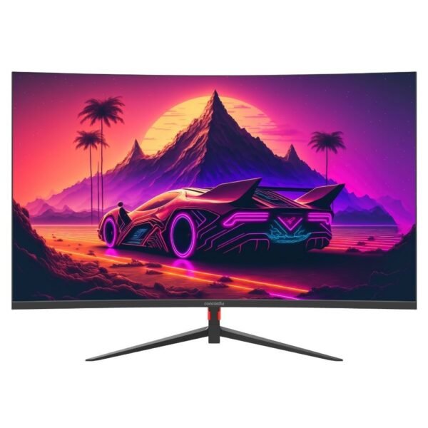 Monitor Concórdia Gamer Curvo CZ238F 23.8" 165hz LED Full HD HDMI DP USB SRGB 99% Freesync Premium - Imagem 2